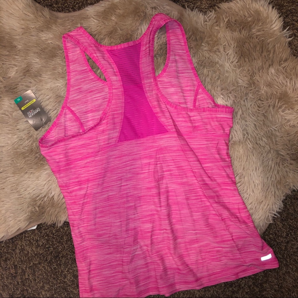 Pink Danskin Workout Tank Top